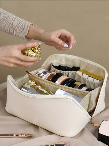Portable Storage Bag ,Large Capacity Makeup Bag Makeup Bag Organizer Makeup Brush Bag Cosmetic Bag