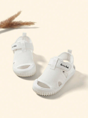 Baby Boys Letter Graphic Mesh Breathable Sandals