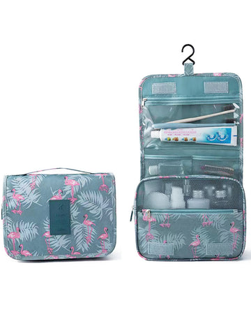 Flamingo Pattern Stylish Storage Bag, Toiletry Bag For Travel And Outdoors Cruise Essential Beach Bag Beach Essentials Beach Towel Organizer Beach Accessories Beach Stuff Holiday Bag Holiday Essentials For Summer For Vacation
