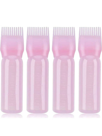 1pc Bottle With Applicator Brush And Comb Teeth For Medicine