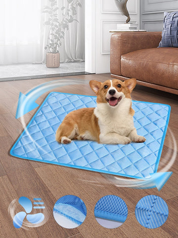 1pc Pet Cooling Pad, Summer Cooling Mat For Dogs And Cats