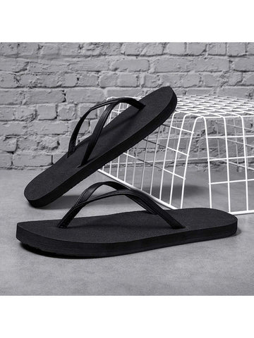 Unisex Slip-resistant Flip Flops, Breathable Sandals For Beach, Pool, Shower, Soft Sole Couples' Shoes
