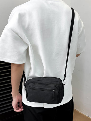 Unisex Sporty Casual Shoulder Bag Crossbody Bag Sling Bag For Back To School College Bag Gift for Husband