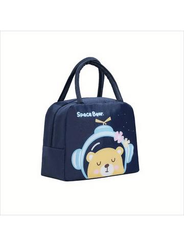 Cartoon Lunch Bag, Portable Thermal Insulated Lunch Box, Ideal For Outdoor Travelling