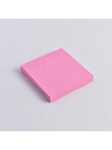 1 pack (100 Sheets) Sticky Notes Office Supplies Colorful Self-adhesive Memo Note Pad 76x76mm