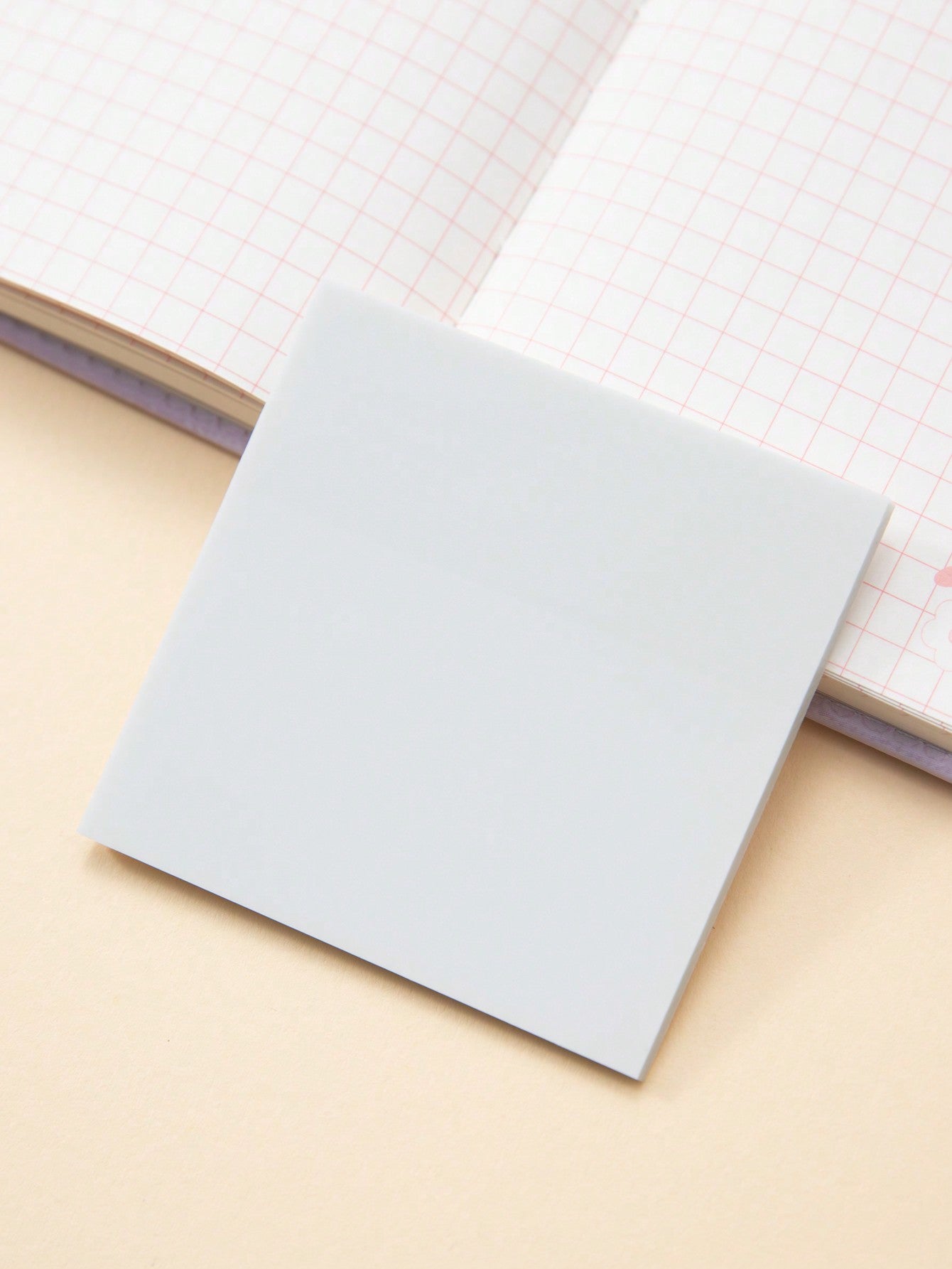 1pc Transparent Sticky Note, Waterproof Office Memo Pad, Reusable & Repositionable