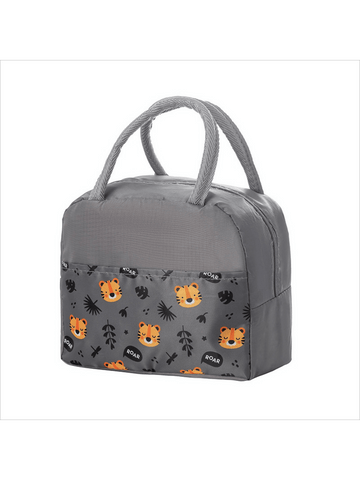 Cute Large Capacity Cartoon Style Outdoor Picnic Shoulder Bag With Thermal Insulation For Students, New Arrival