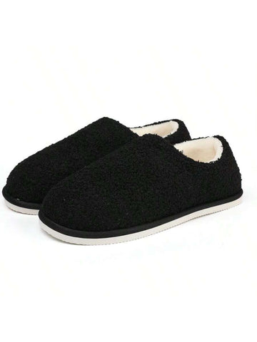 2023 Women's Indoor Slipper With Added Fluff Thickened And Soft Anti-slip Insulated, Great For Home And Office Wear
