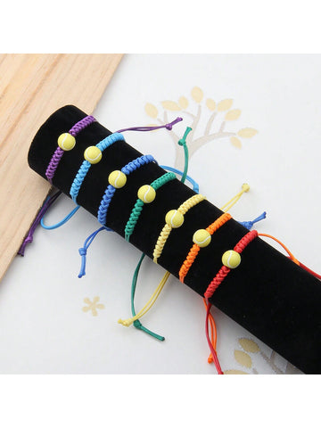 Multicolor Children's Sports Ball Bracelet