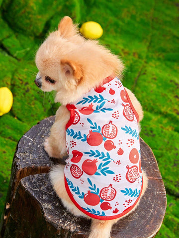 Petsin Colorful Fruit Printed Pet Dog/cat Vest