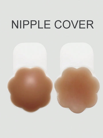1pair Women's Nipple Stickers, 12cm