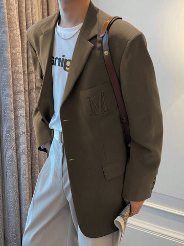 Men'S Long Sleeve Suit Jacket