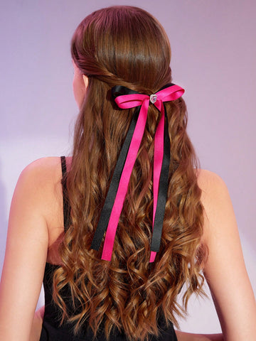 1pc Ribbon Hair Clip Cute