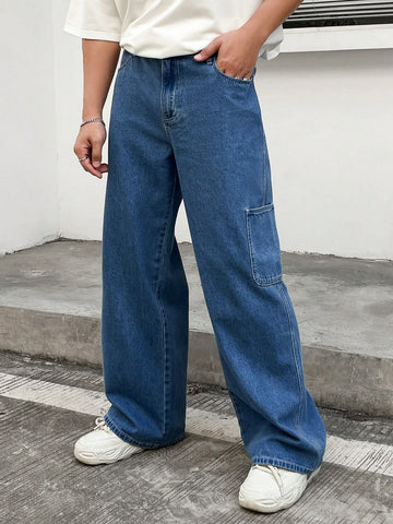 Men's Jeans With Big Pockets