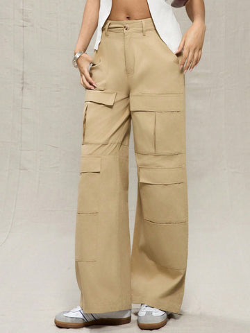 Pocket Detail Cargo Trouser